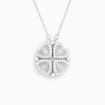 🔥Last Day Promotion 49% OFF🔥Lucky Heart Sterling Silver Necklace🍀